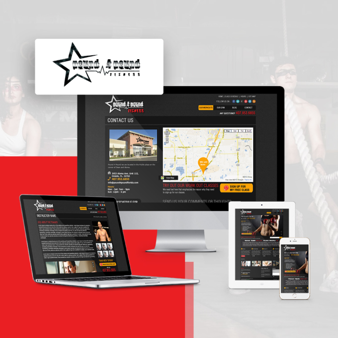 Websites for Gyms | Pixelchefs.com