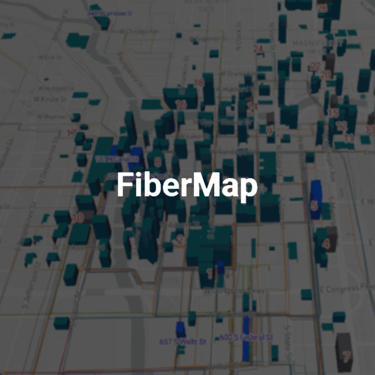 FiberMap Website Design for a Startup | PixelChefs