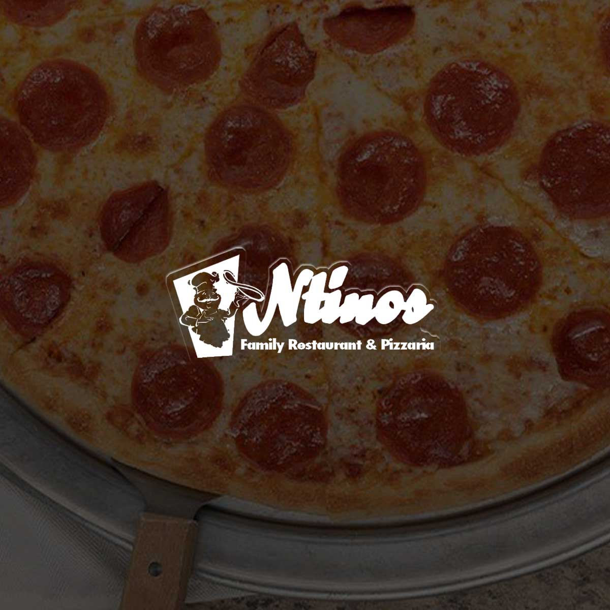 Ntinos Pizzeria | Pizza Restaurant Website Design