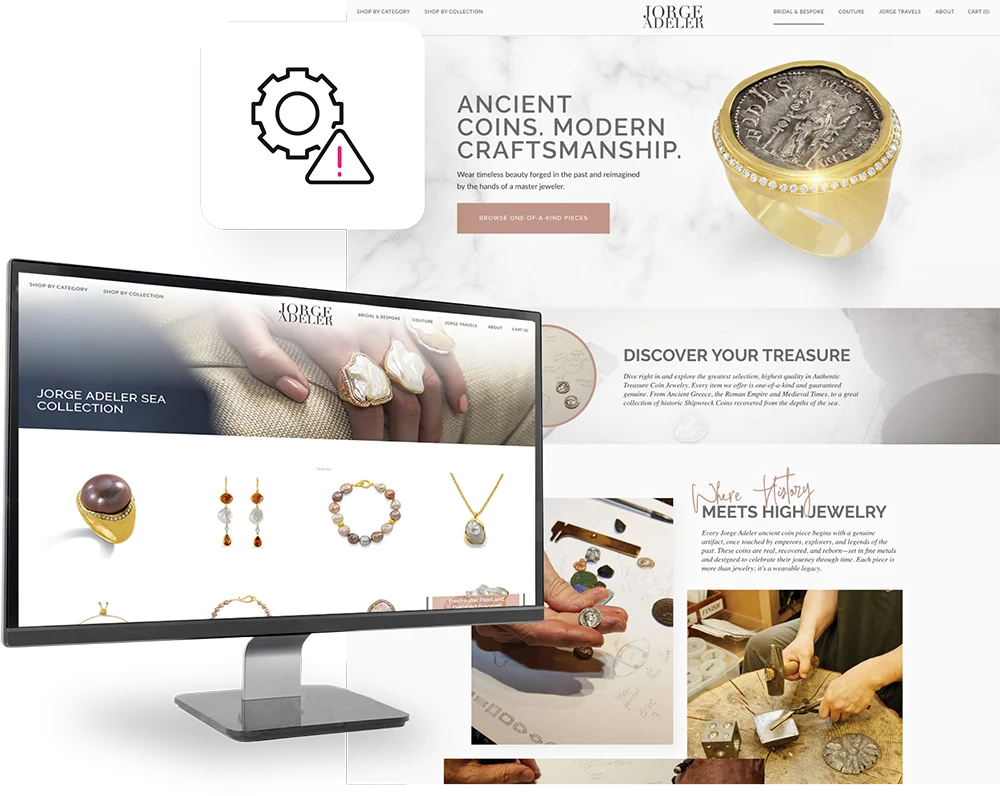 ecommerce seo audit jewelry website