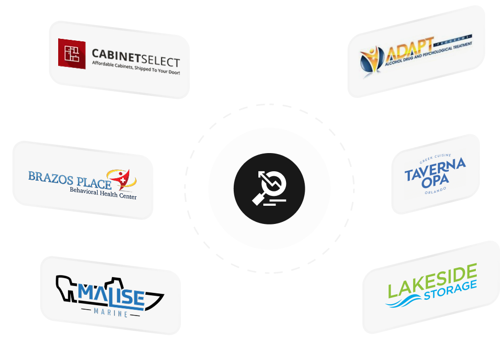seo consulting client logos brands