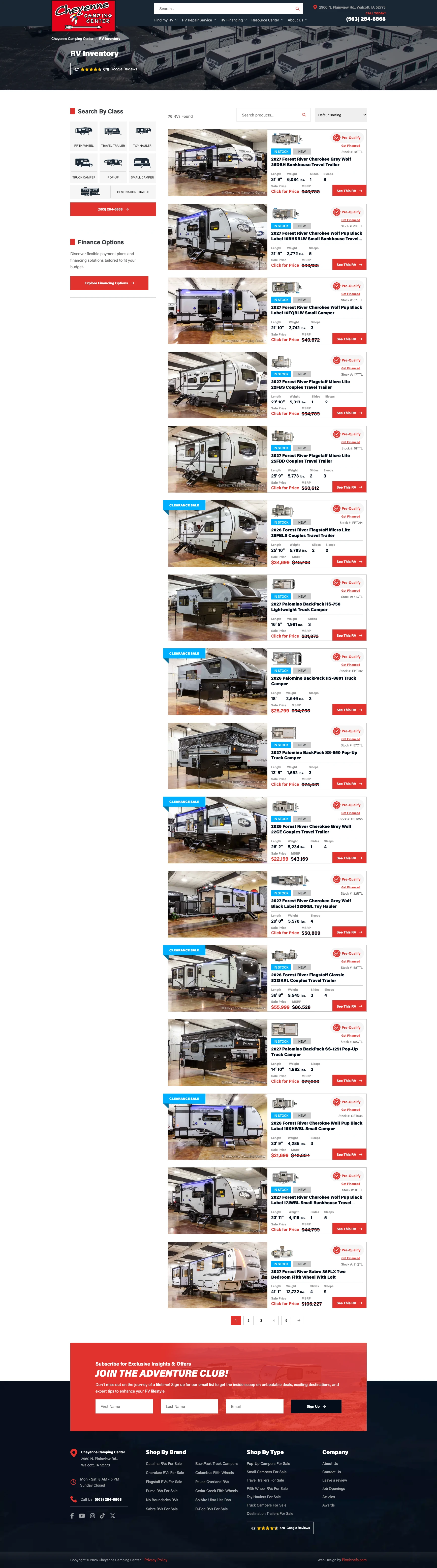 Cheyenne Camping Center