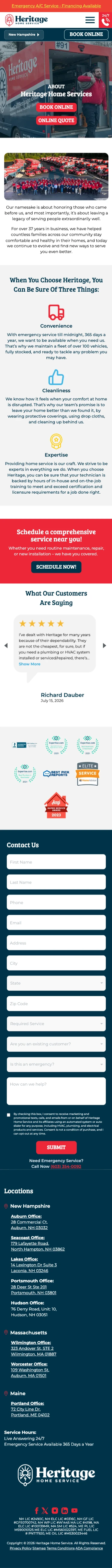 Heritage Home Service