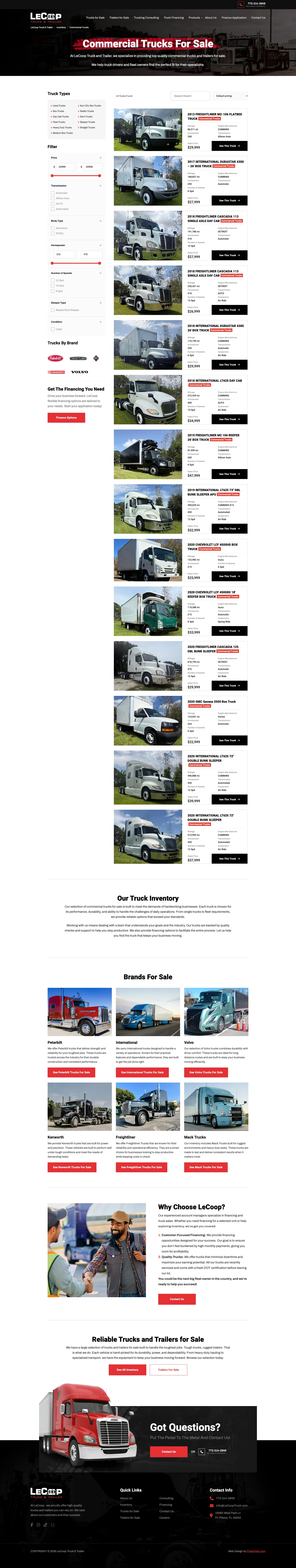 LeCoop Truck &Trailer