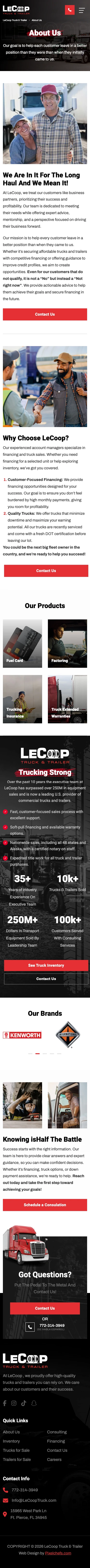 LeCoop Truck &Trailer