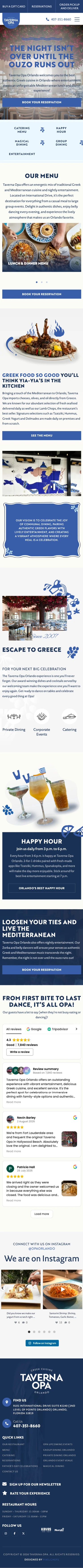 Taverna Opa Orlando