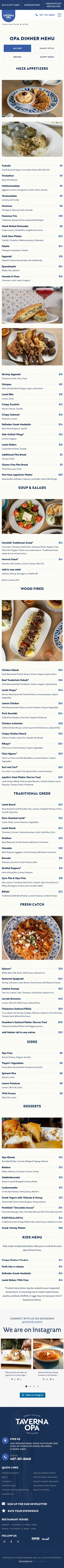 Taverna Opa Orlando