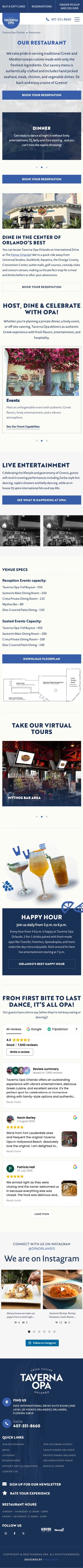 Taverna Opa Orlando