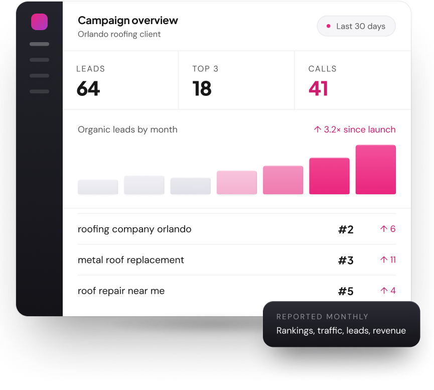 seo dashboard